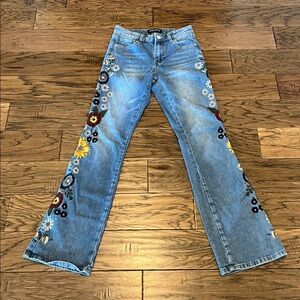 Ashley Mason Premium Flare Leg Mid Rise Size 0/24